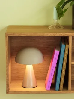 Hübsch Mush Portable Lamp Light Sand