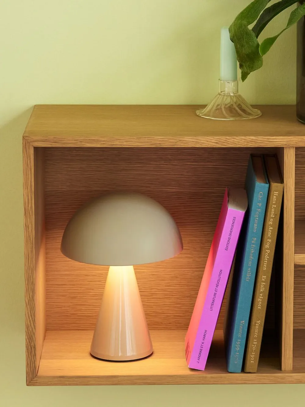 Hübsch Mush Portable Lamp Light Sand