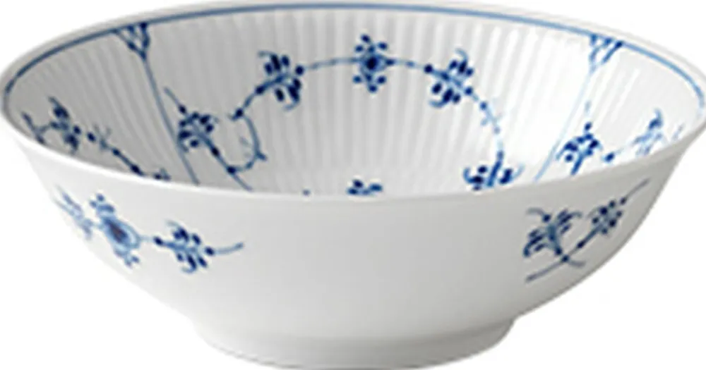 Musselmalet Riflet 35 cl. portionsskål>Royal Copenhagen Clearance