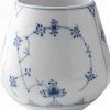 Royal Copenhagen Musselmalet Riflet 2 cm. vase - lille New