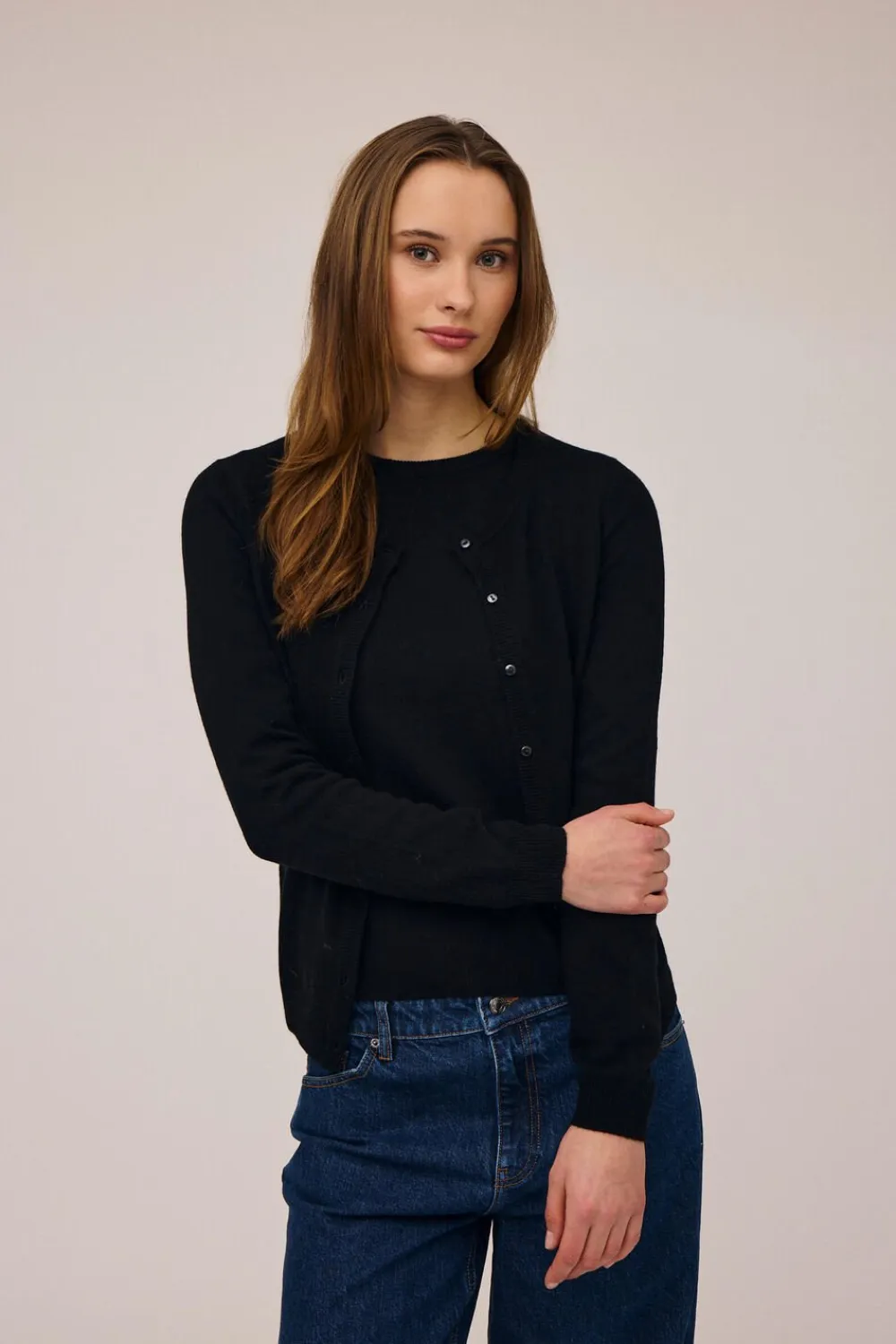 Dame Magasin du Nord Collection Myrna 3 RWS Cardigan Lambswool