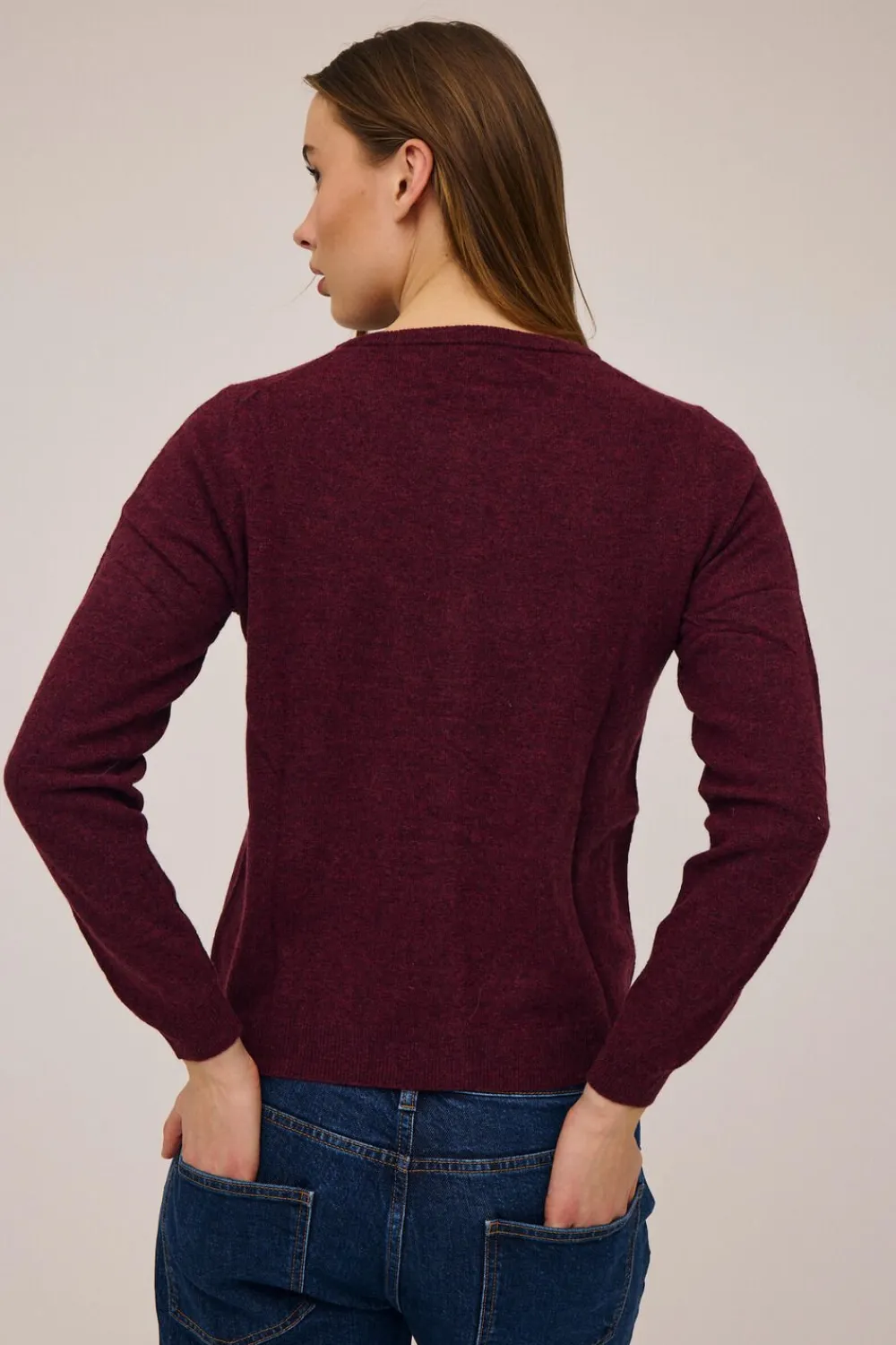 Dame Magasin du Nord Collection Myrna 3 RWS Cardigan Lambswool