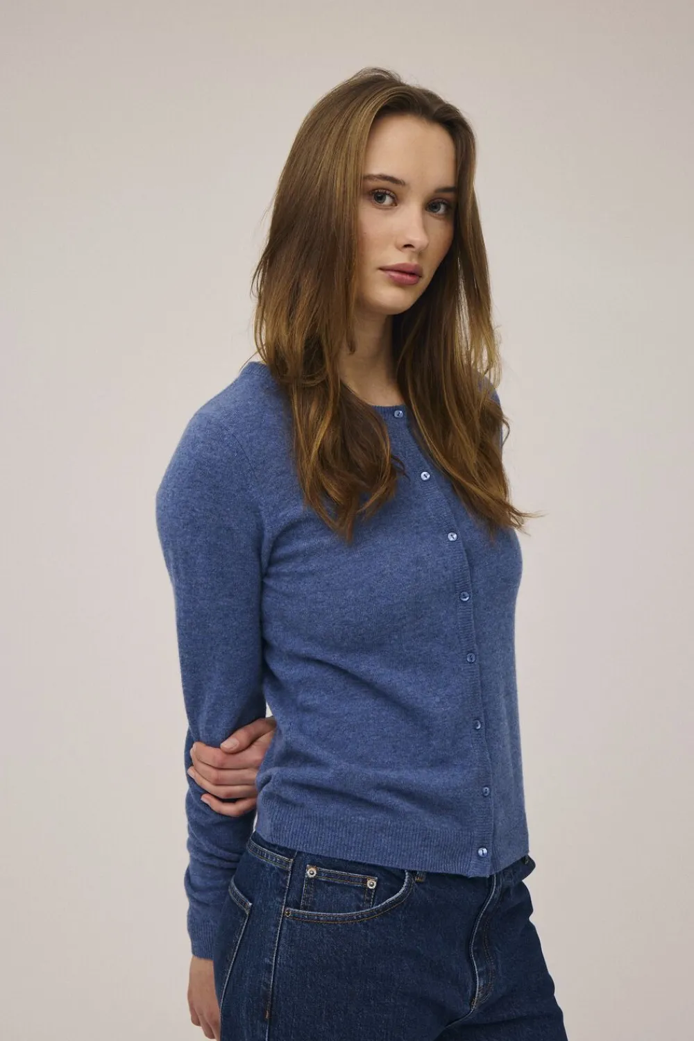 Dame Magasin du Nord Collection Myrna 3 RWS Cardigan Lambswool