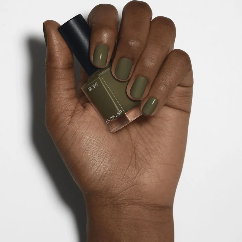 Nail Polish Olive Green>Nilens Jord Clearance