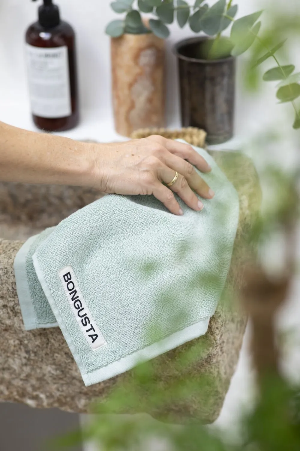 Bongusta Naram Guest Towels Silver sage Sale