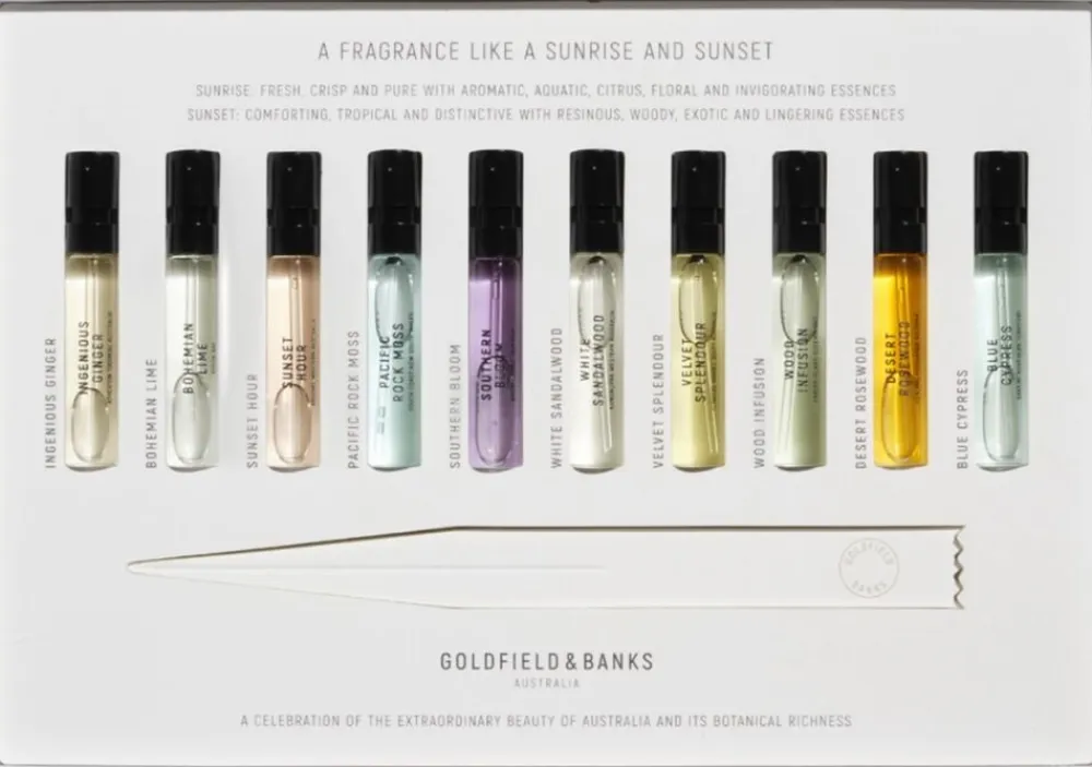 Goldfield & Banks NATIVE COLLECTION Discovery Sample Collection 10 x 2 ml