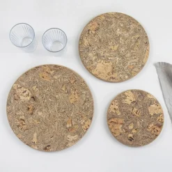 LIGA Natural Cork Rund Bordskåner - Large Discount
