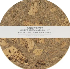 LIGA Natural Cork Rund Bordskåner - Medium Best