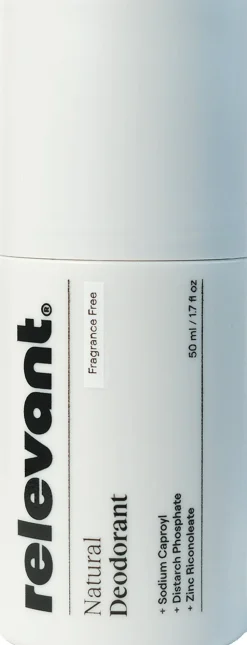 Relevant Natural Deodorant (Fragrance Free)