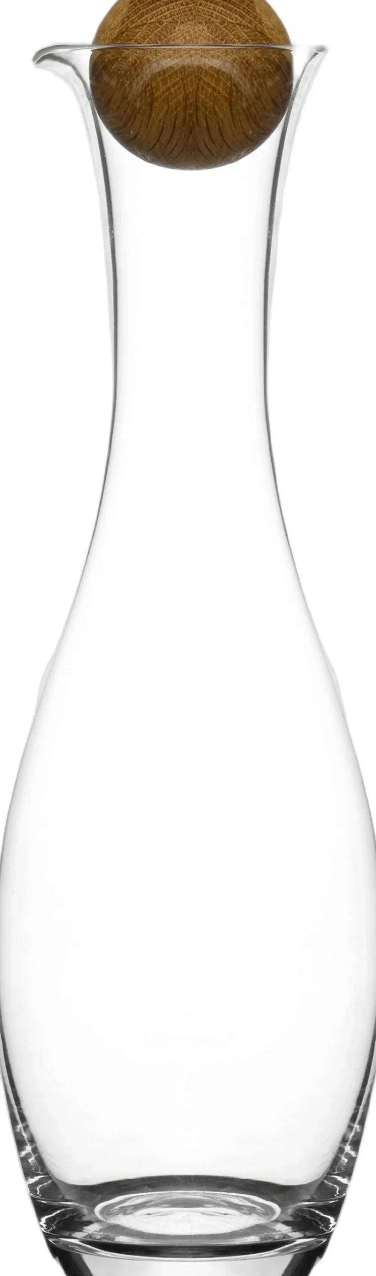 Nature carafe/bottle with oak stopper>Sagaform