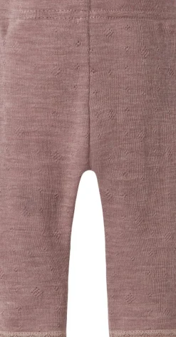 Børn Name It NBFWANG WOOL NEEDLE LEGGING SOLID N