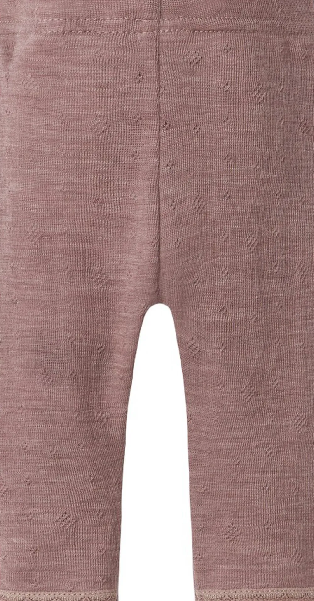 Børn Name It NBFWANG WOOL NEEDLE LEGGING SOLID N