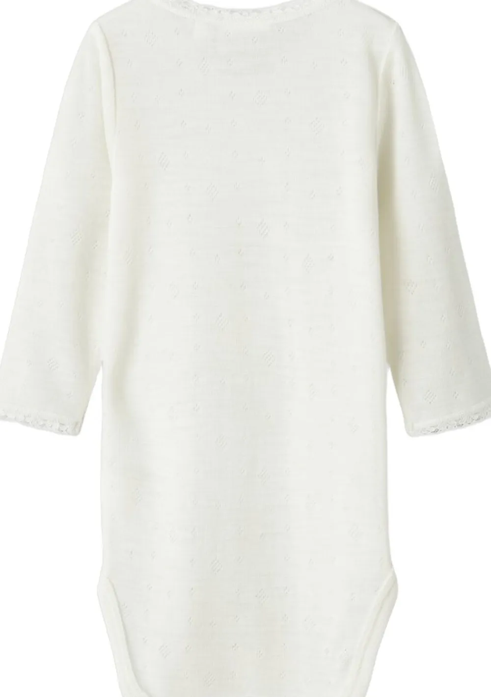 Børn Name It NBFWANG WOOL NEEDLE LS BODY SOLID N