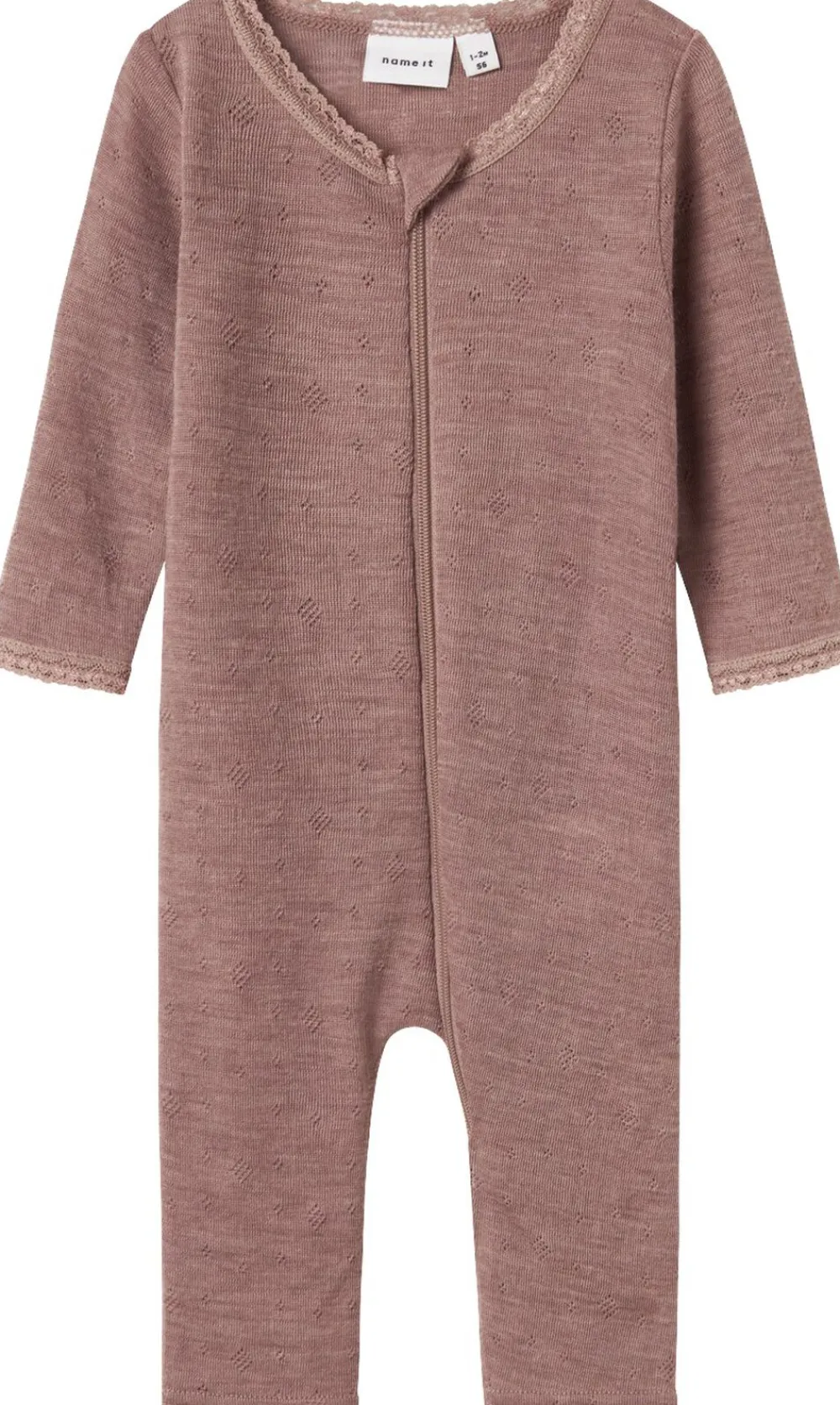 NBFWANG WOOL NEEDLE NIGHTSUIT SOLID>Name It Clearance