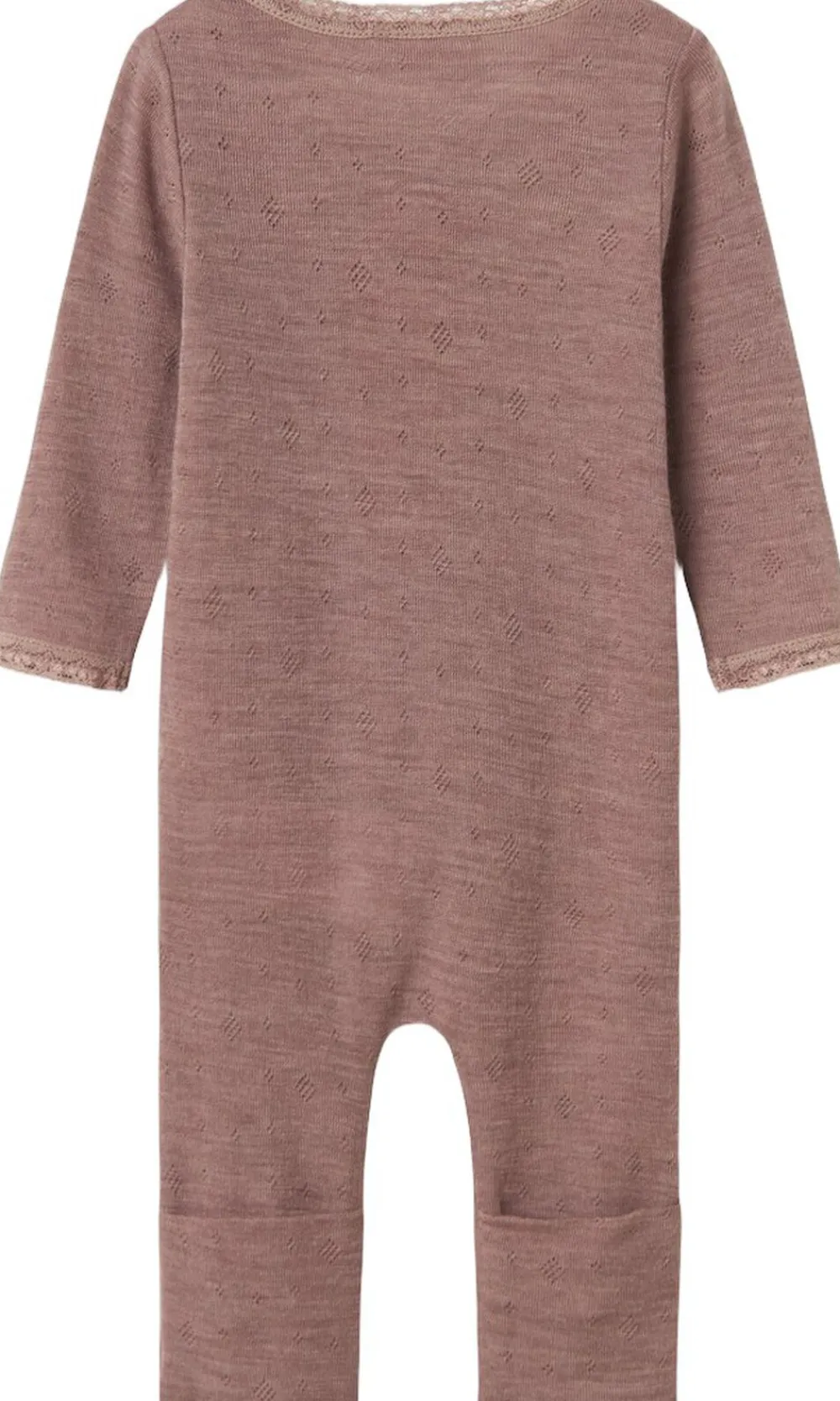 NBFWANG WOOL NEEDLE NIGHTSUIT SOLID>Name It Clearance