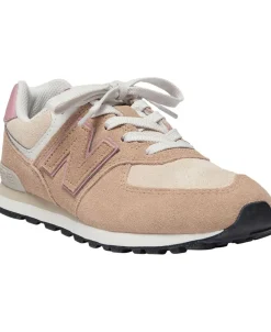 New Balance 574 Kids Lace Flat taupe Hot