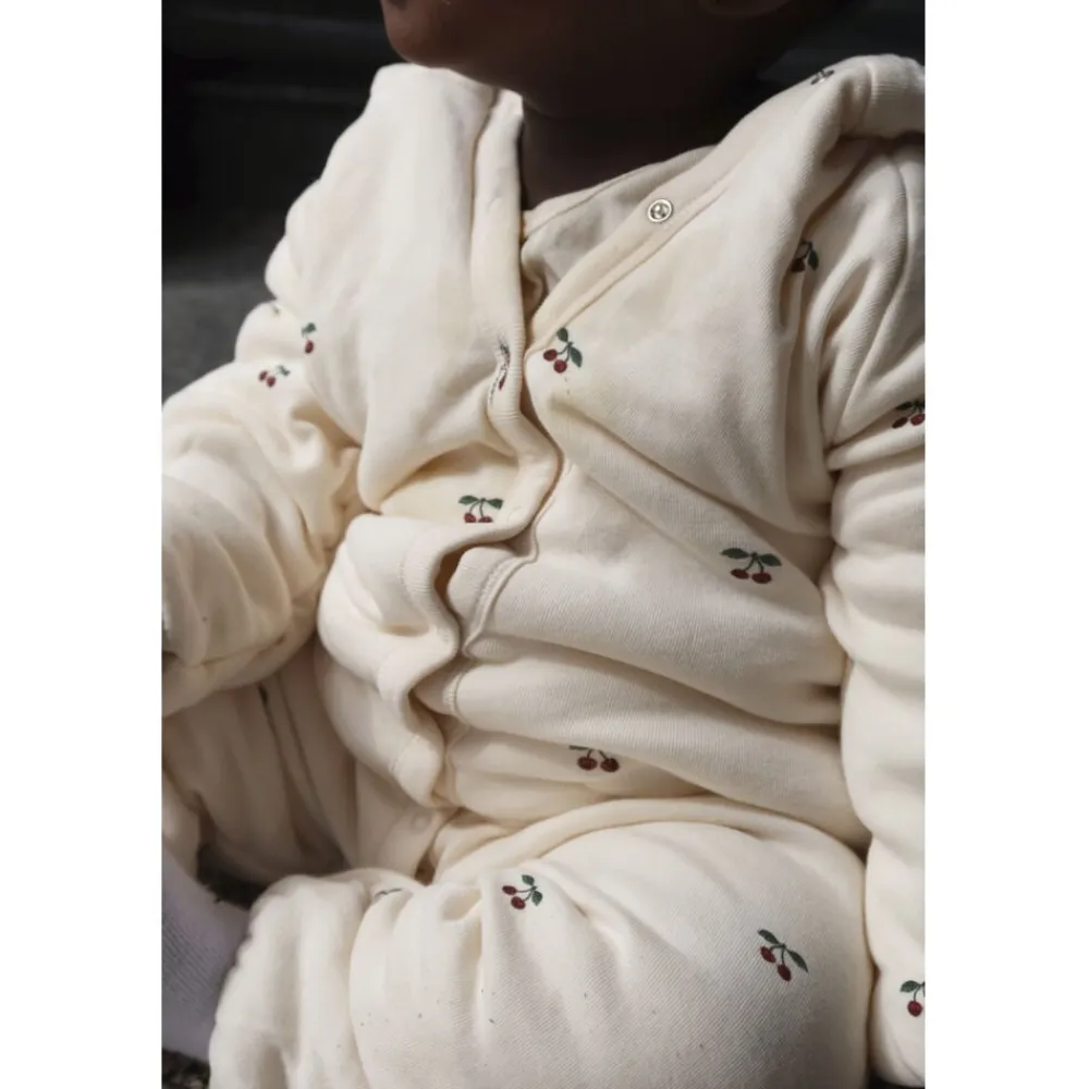 Børn Konges Sløjd NEW BORN ONESIE WITH HOOD