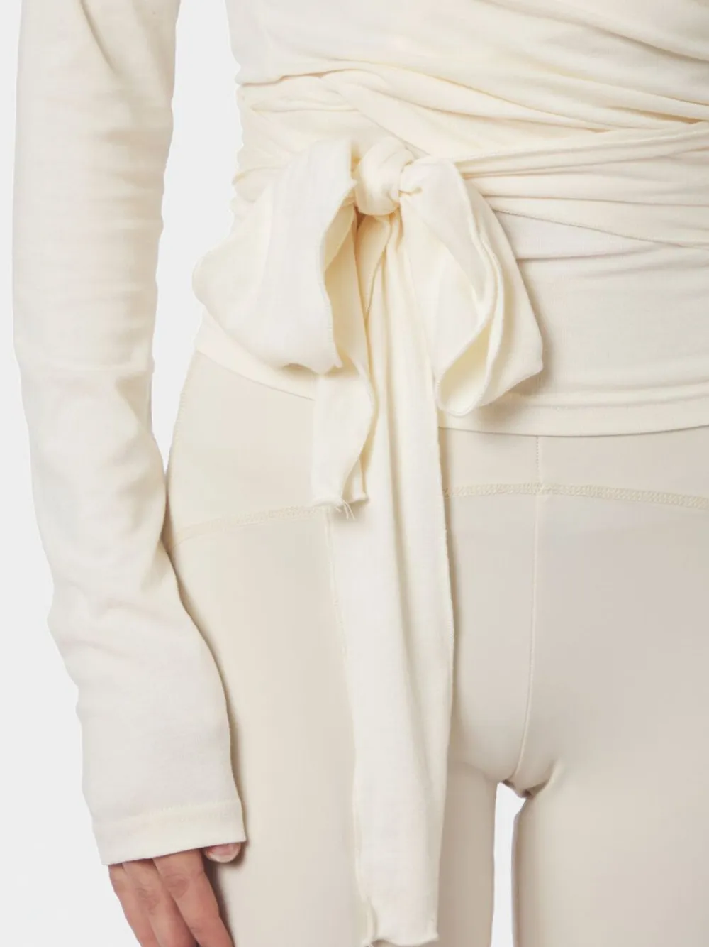 Dame Neo Noir Nia Jersey Wrap Blouse