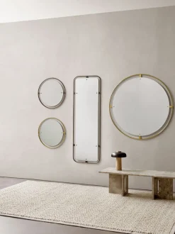 Audo Copenhagen Nimbus, Mirror Ø60, Bronzed Brass