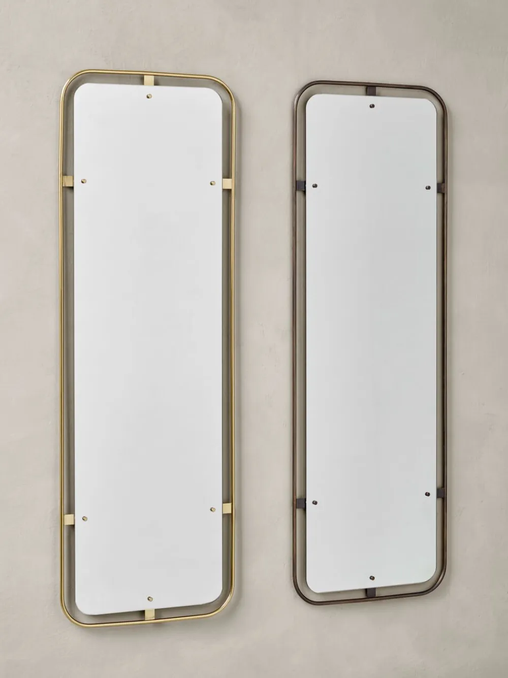 Nimbus, Mirror, Rectangular, Polish>Audo Copenhagen