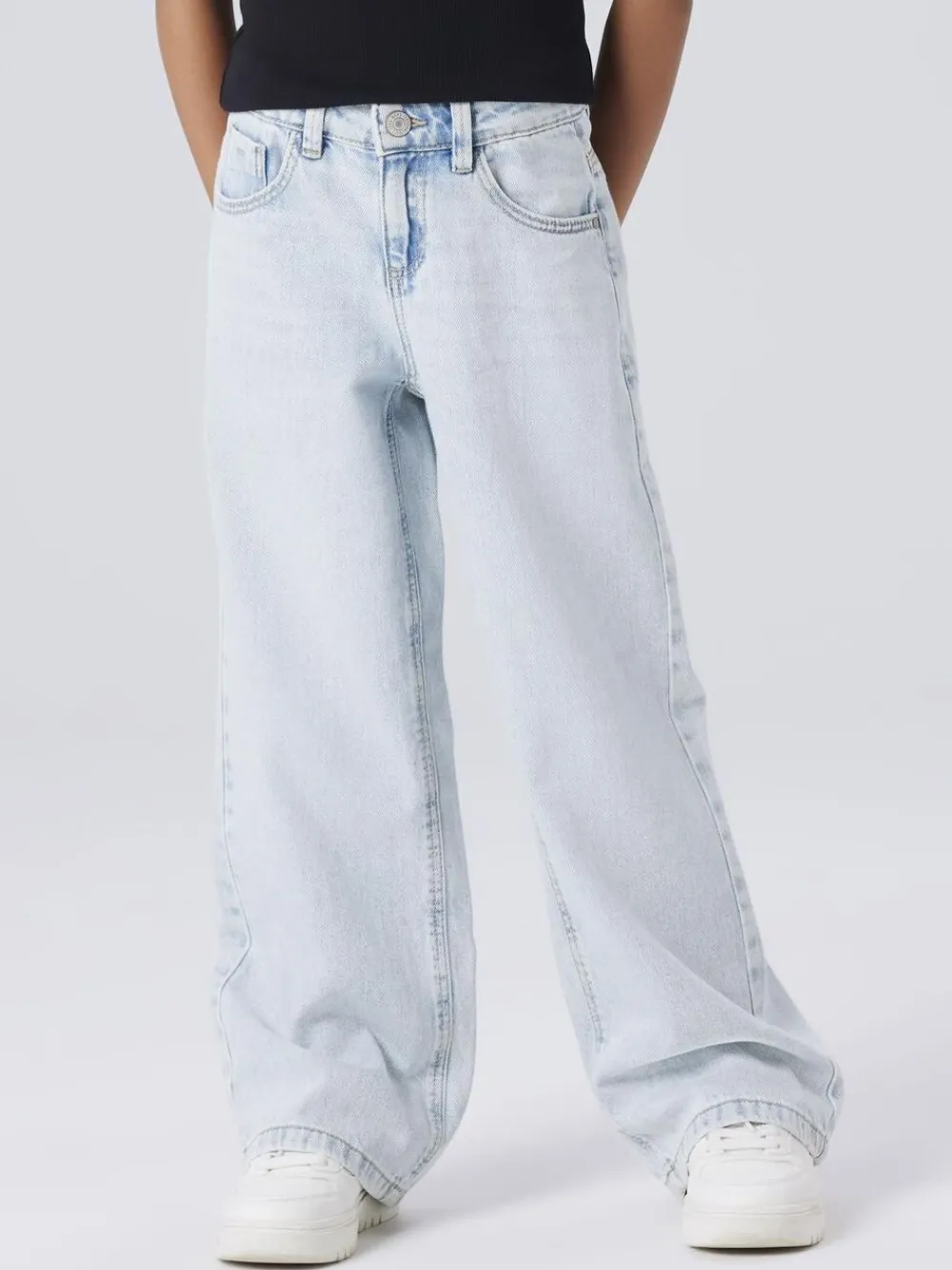 Name It NKFROSE WIDE JEANS 5529-BE NOOS Blå Online