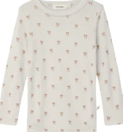 Lil' Atelier NMFNALU WO/MO LS SLIM TOP LIL Turtledove/melange Hot