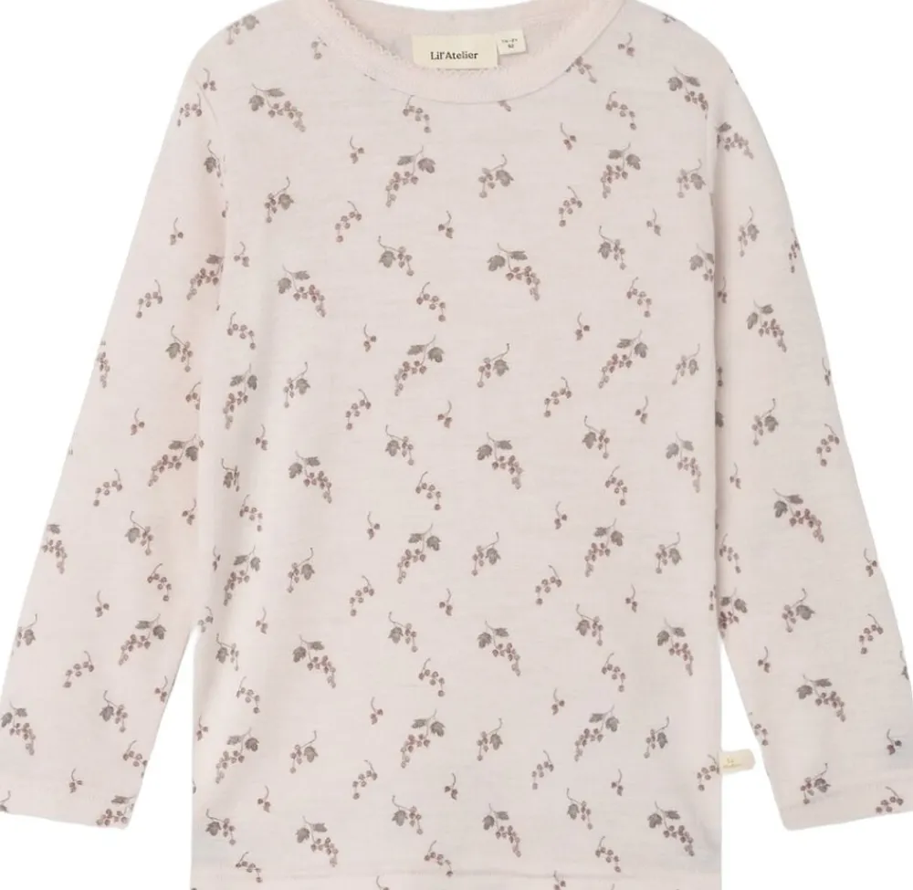 NMFNOEL NIA WOOL LS SLIM TOP LIL>Lil' Atelier Outlet