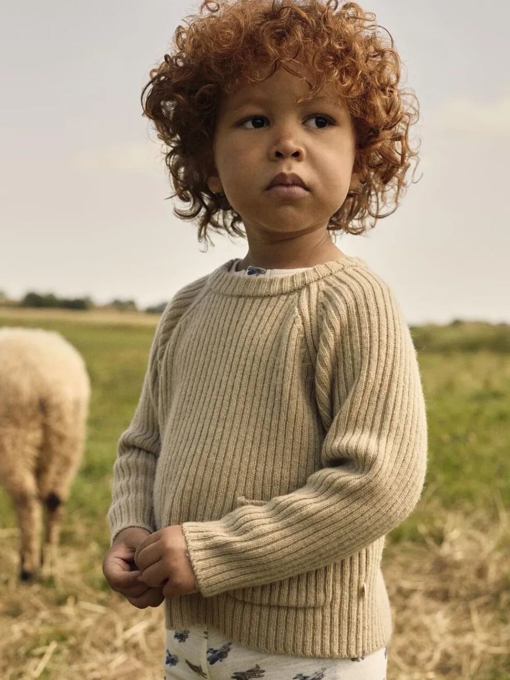 NMMNALIO WOOL LS KNIT LIL>Lil' Atelier Clearance