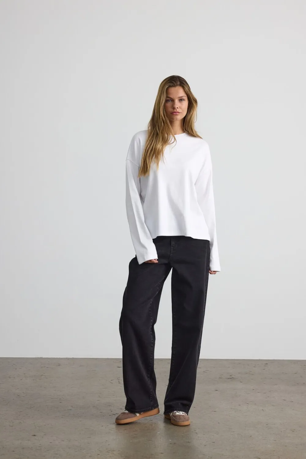 NMMOCCA L/S REGULAR FIT TOP JRS FWD>Noisy may Online
