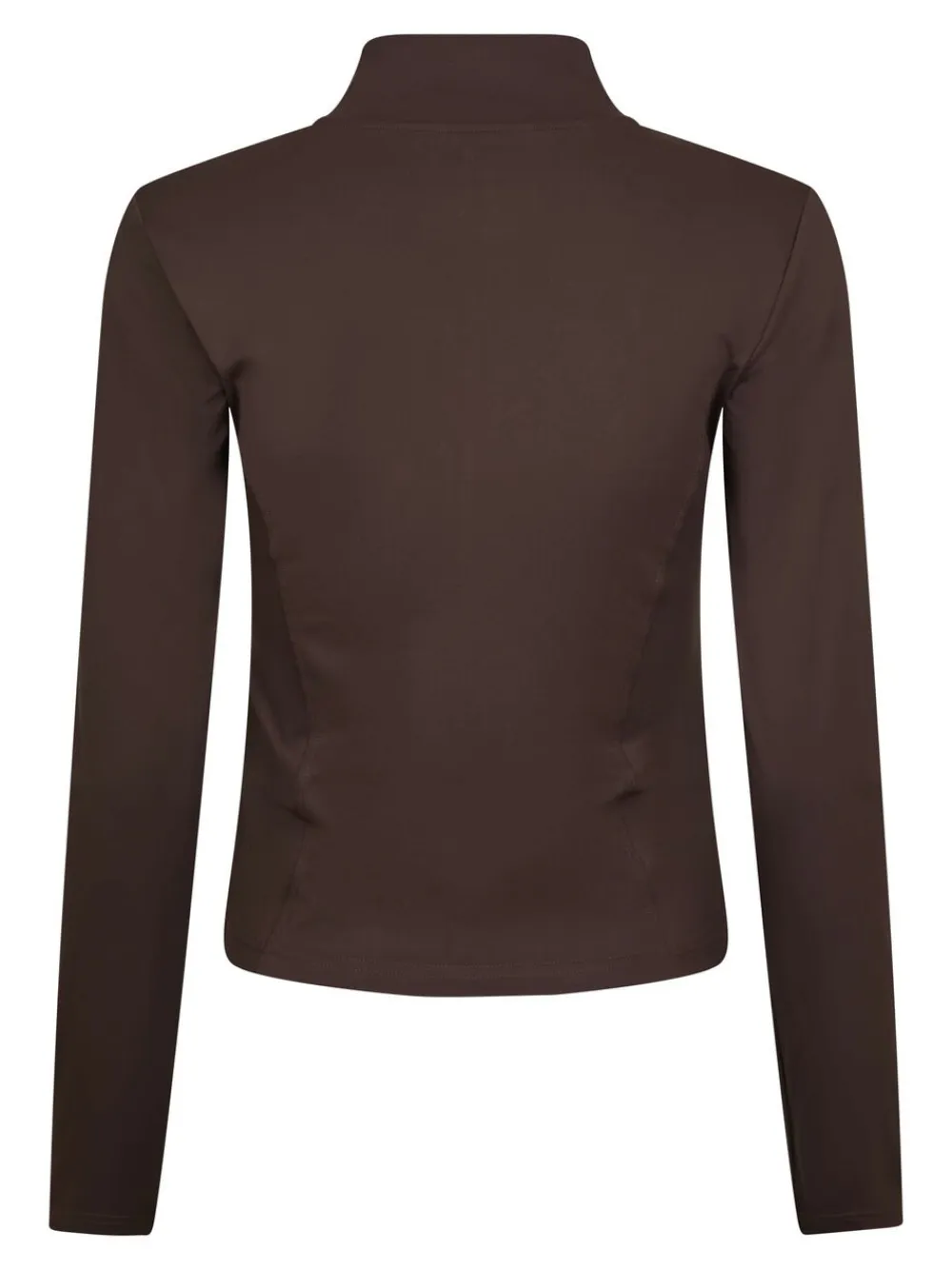 Nolana Zip Blouse>Neo Noir