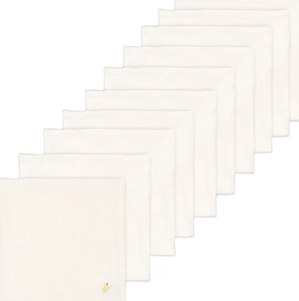 Børn Fanga Fontana NUVOLI 10 PACK MUSLIN CLOTH GOTS