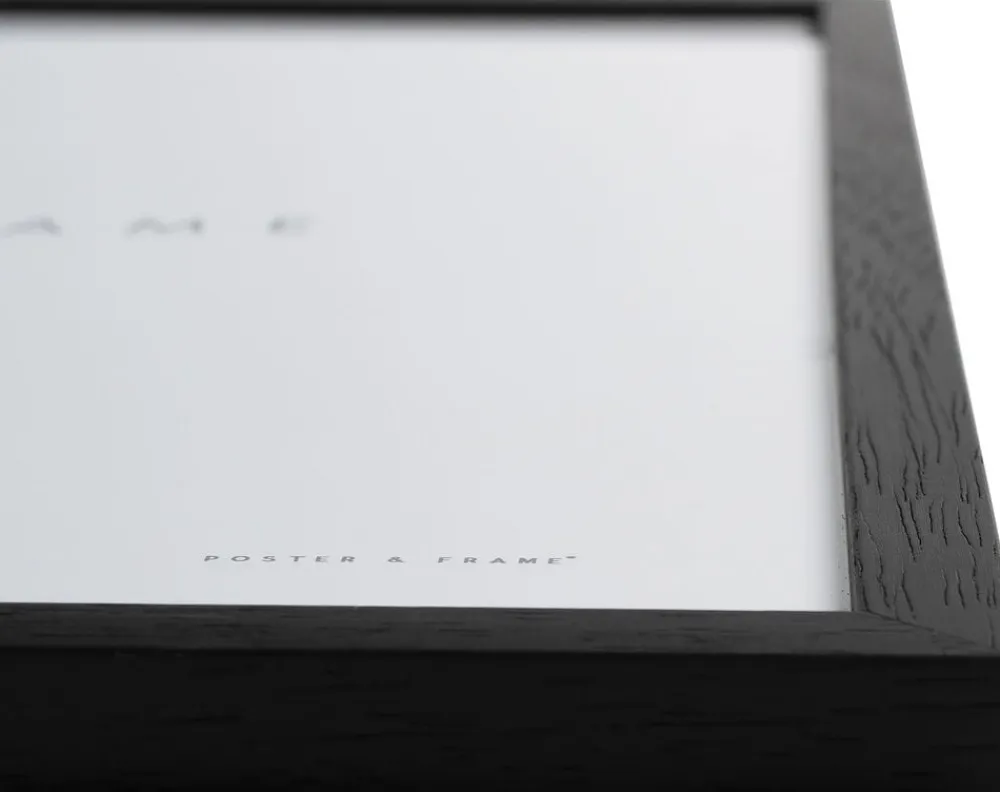 Oak black>Poster & Frame New