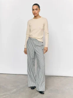 Dame Object OBJLISA WIDE PANT AOP NOOS
