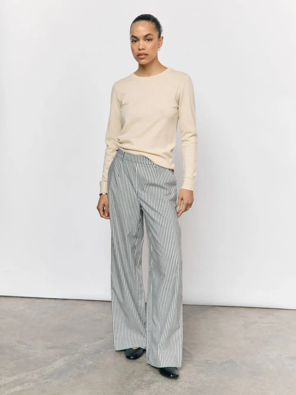 Dame Object OBJLISA WIDE PANT AOP NOOS