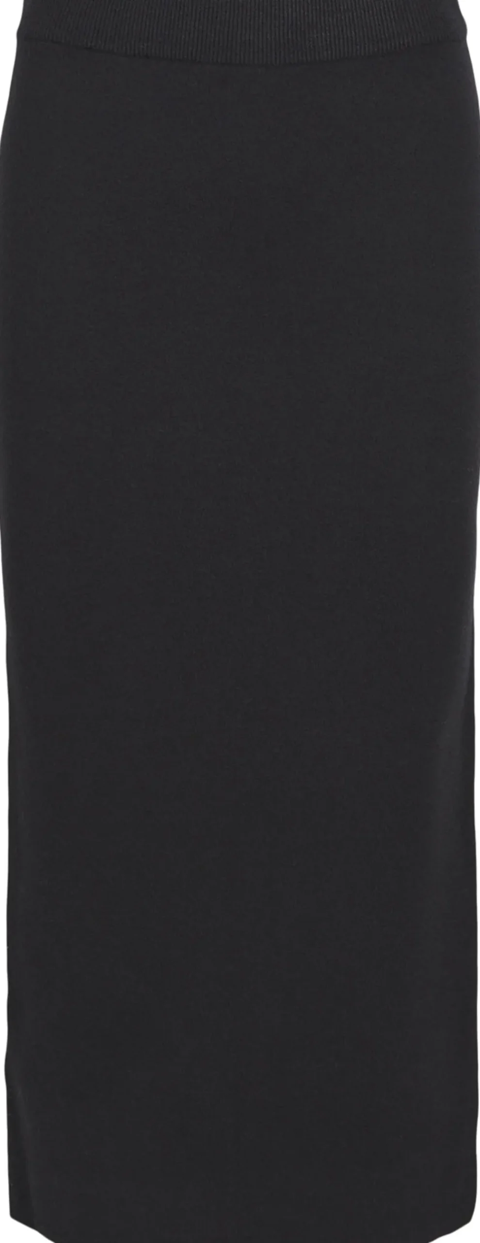 Object OBJREYNARD HW KNIT SKIRT NOOS Black New