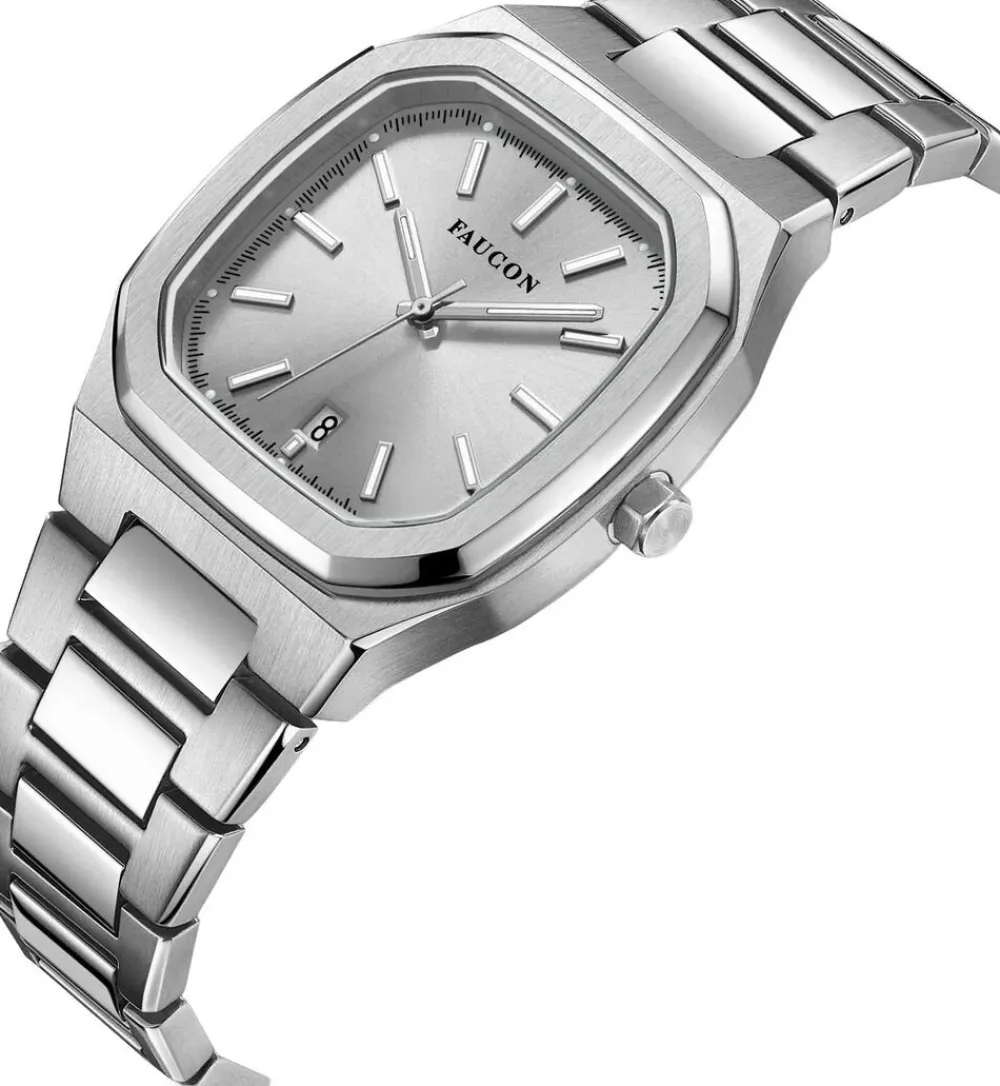 Faucon Octagon F10042 Sølv Clearance