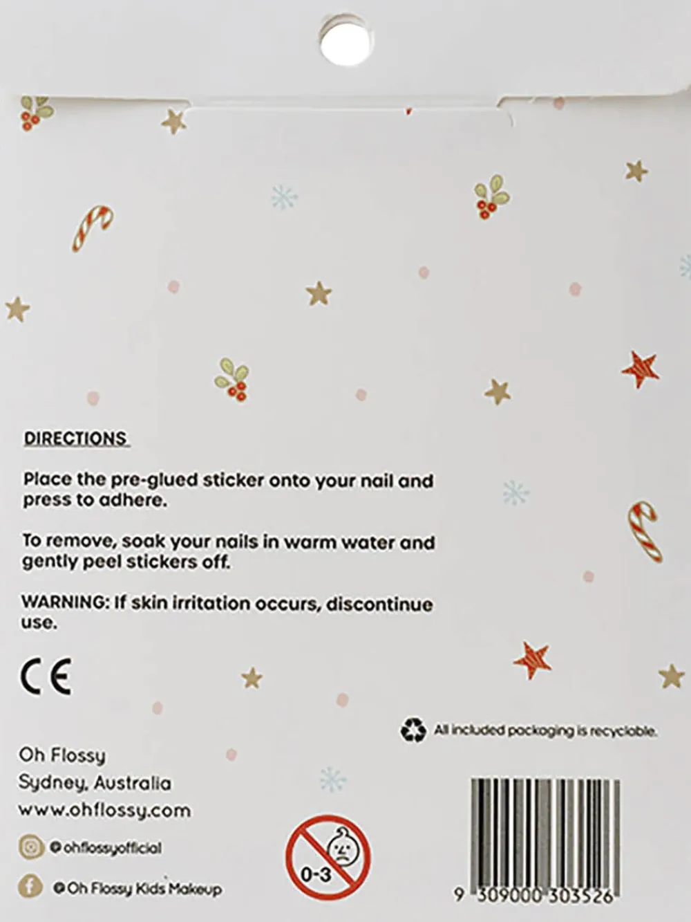 - Neglestickers - Christmas>Oh Flossy