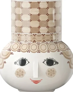 Bjørn Wiinblad Olga Vase H35 cm sand
