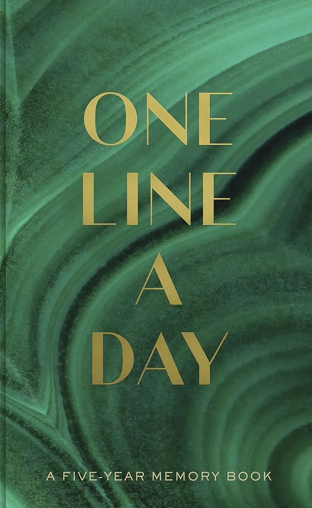 New Mags One Line a Day - Green w/Gold
