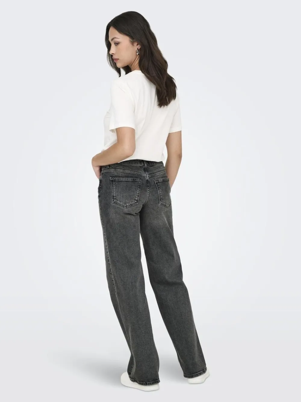 ONLY ONLJUICY LW WIDE DNM DOT890 NOOS Dark grey denim Best