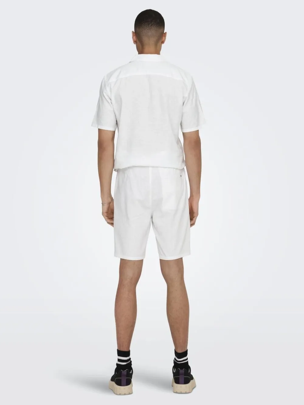 ONSLINUS 0007 COT LIN SHORTS NOOS>Only & Sons Outlet
