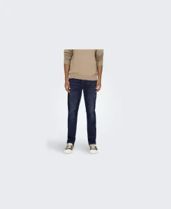 Only & Sons ONSWEFT REG. DB 6752 MAT DNM NOOS Dark blue denim