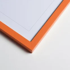 Orange Wood Frame>Poster & Frame Outlet