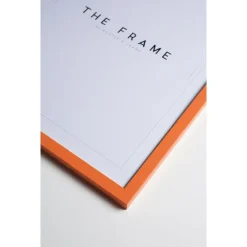 Orange Wood Frame>Poster & Frame Clearance
