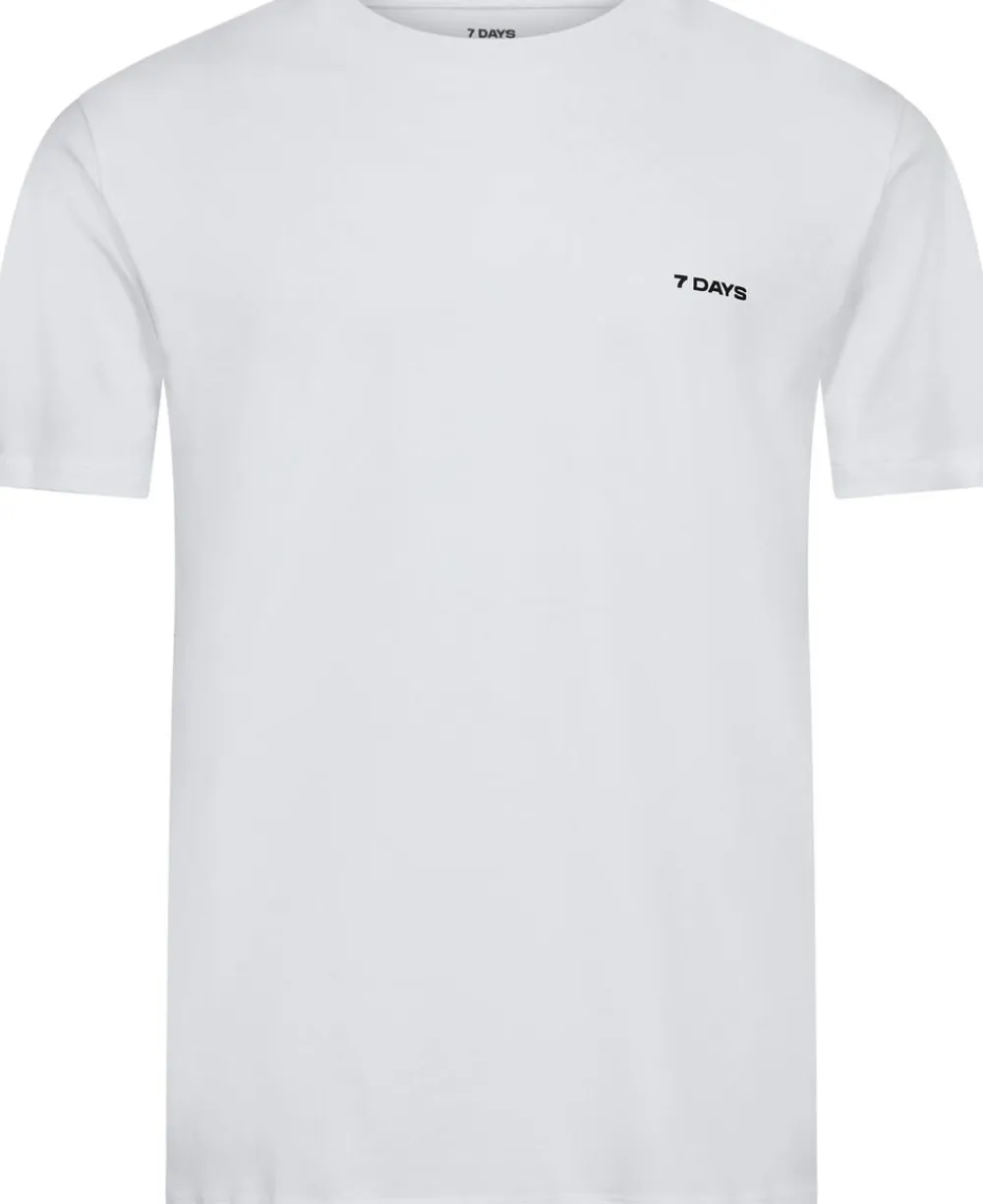7 Days Active Organic Basic Tee 049 brilliant white Online