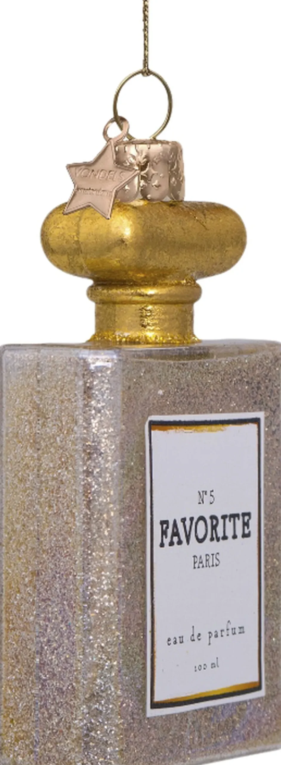 Ornament glas parfume transparent>Vondels Best