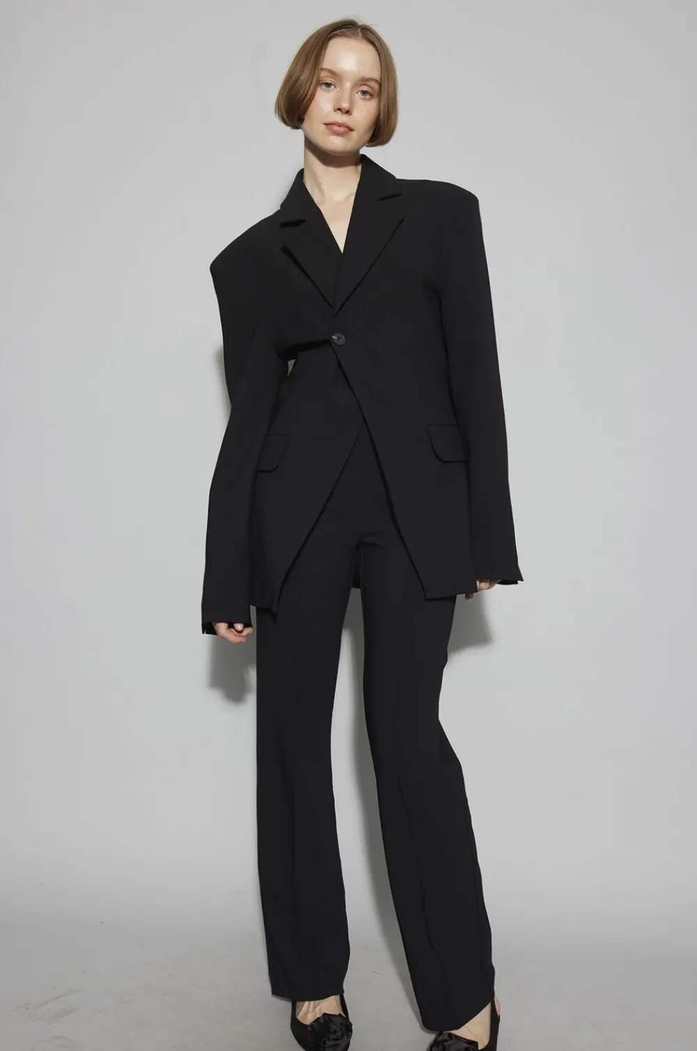Oval Square OSLuxury Blazer Black Hot