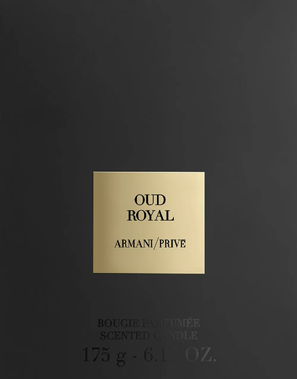 Armani OUD ROYAL SCENTED CANDLE Hot