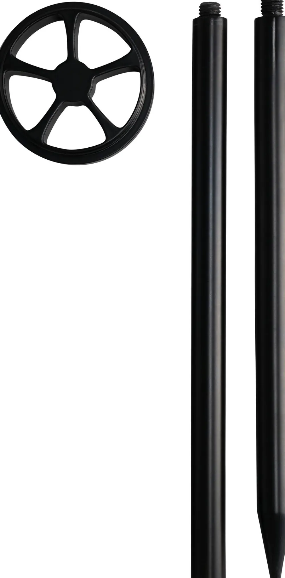 Uyuni Outdoor spike with base, Black, 8,4x60cm