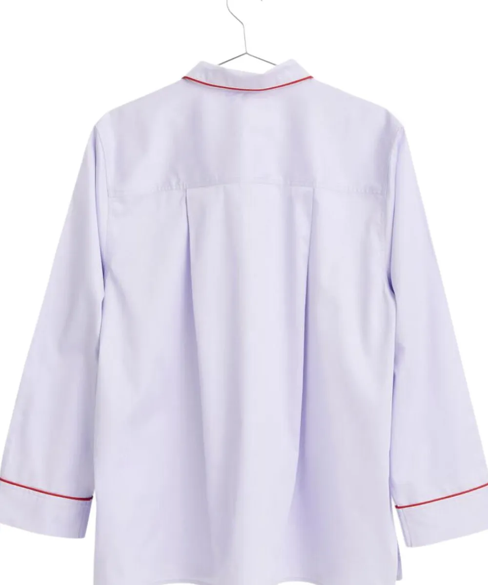 Hay Outline Pyjama L/S Shirt-M/L-Lavend Discount
